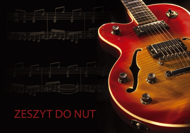 Zeszyt do nut A4/16k. Kreska